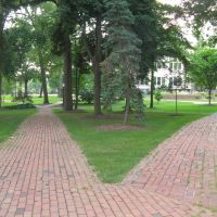 sylvan paths, The College of Wooster, Wooster, Ohio, Вустер
