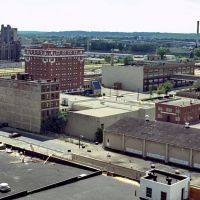 1987, View of Dayton from roof of Arcade Bldg -, Дэйтон