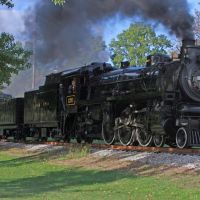 Central Ohio 1293 on Cuyahoga Valley Railroad, Indigo Lake, Ohio, September 15, 2012, Кантон