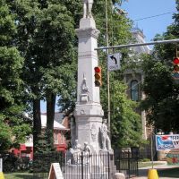 Guernsey County Civil War Monument, Courthouse Grounds, Cambridge, Ohio, Кембридж
