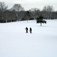 Snow Shoeing at the Dayton Community Golf Course, Кеттеринг