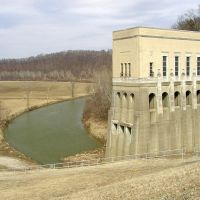 Mohawk Dam on the Walhonding River - Coshocton County, Ohio, Лауелл