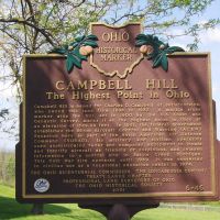 Campbell Hill, Highest Point in Ohio Great Lakes, GLCT, Логан