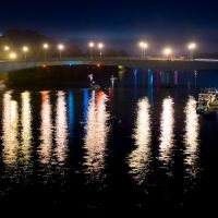 Marietta Bridge at Night, Маритта