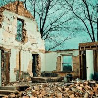 Demolished House - Hoke Road - Clayton Ohio, Монтгомери