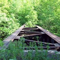 Abandoned B&O Railroad Bridge top, Оверлук