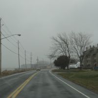 W. Lakeshore Drive in winter, Port Clinton, Ohio, Порт-Клинтон
