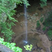 Ash Cave Falls from Top, Рарден