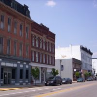 Downtown Fremont, Ohio on South Front Street, Фремонт