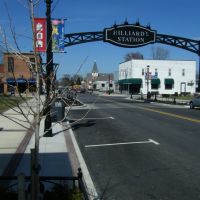 Main Street Hilliard, Ohio looking NE, Хиллиард