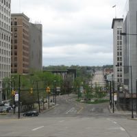Federal Plaza, town square, Youngstown, Ohio, Юнгстаун