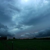 Storm Rolling in over Mounds, OK, Гленпул
