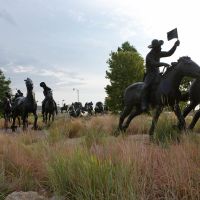 Oklahoma Land Run Monument, Лаутон