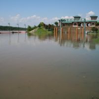 Arkansas River at Fort Smith Park Flooding on July 2, 2007, Моффетт
