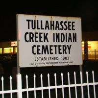 Tullahassee Creek Indian Cemetery, Санд-Спрингс