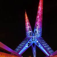 Skydance Bridge, OKC, Шавни