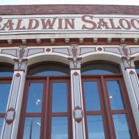 The iron facade of the historic Baldwin Saloon---bring a magnet!, Даллес