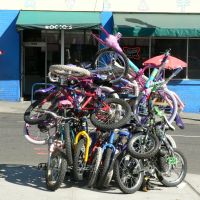 Zoo Bomber bike rack, Портланд