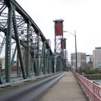 Hawthorne Bridge, Portland, Oregon, Портланд