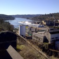 Old Blue Heron Mill at Willamette Falls, OC Oregon, Салем
