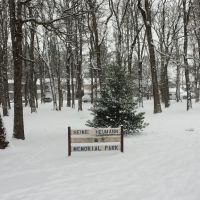 Heinie Heumann Park in the snow, Сант-Хеленс