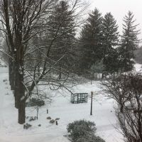 Winter Storm - View from Stroud Hall, ESU, Строудсбург