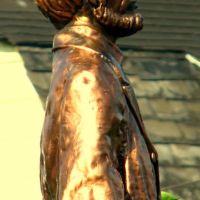 Brass Lincoln statue Wilkinsburg, Браддок