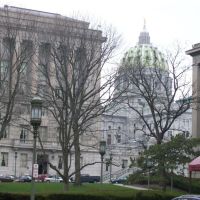 Pennsylvania State Capitol (From Left Rear), Гаррисберг