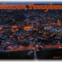 Johnstown from Incline night time, Джонстаун