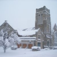 Mt Lebanon United Methodist in blizzard, Дормонт