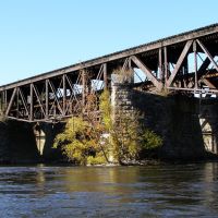 Old Lehigh Valley Railroad Bridges over Delaware River, Истон