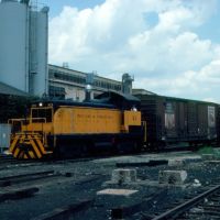 Maryland & Pennsylvania Railroad EMD SW8 No. 83 at York, PA, Йорк