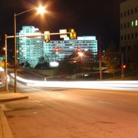 Conshohocken, PA   Fayette St. at night, Коншохокен