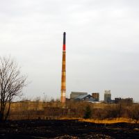 Another view of smoke stack, Лангелот