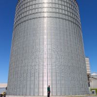 A big silo, Маунт-Гретна