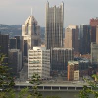Pittsburgh Skyline as viewed from Mt. Washington, Маунт-Оливер