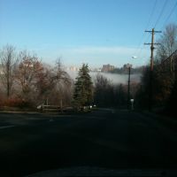 Morning fog in Monroeville, Монровилл