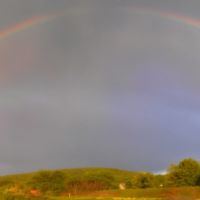 Double Rainbow Panorama, Хеллертаун