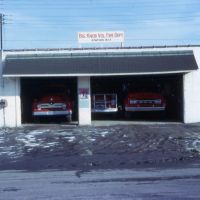 Old Station 1 Big Knob Volunteer Fire Department, Circa:  February 1968.  Big Knob VFD photo collection photo., Экономи