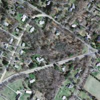 Aerial of Post Road, Wakefield, RI, Варвик