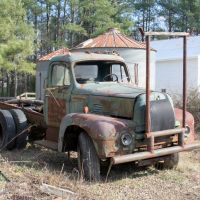 An old International Harvester truck, Бурлингтон