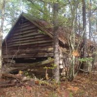 Old log shed, Горман