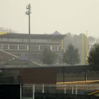 Baseball stadium from a distance, Гринвилл