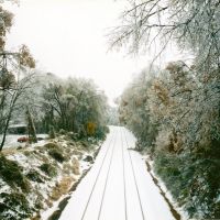 snow on the tracks, Гринсборо