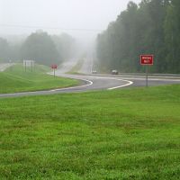 Foggy Road Near Thomasville, NC, Давидсон