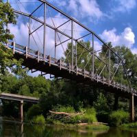 Deep River Camelback Truss Bridge, Пинеблуфф