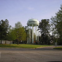 Sanford Water tower---st, Пинеблуфф