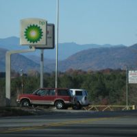 My First Look at the Blue Ridge Mountains from Northbound US-221 in Rutherfordton, NC 11/11/2011, Рутерфордтон