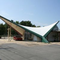 Historic Pam-Oil Gas Station, Fayetteville, NC, Фэйеттвилл