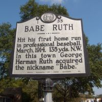 Babe Ruth 1st Home Run, Фэйеттвилл
